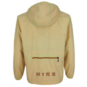 Nike - 1/4 Zip Hooded Pullover Windbreaker 1990s Medium Vintage Retro