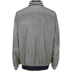 MLB (Pro Player) - Blue & Grey Yankees Reversible Windbreaker 1990s X-Large Vintage Retro Baseball
