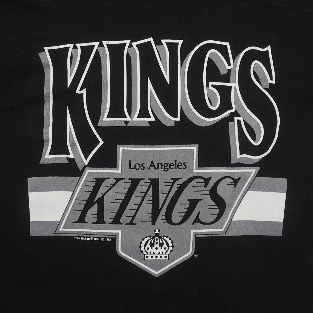NHL (Team Rated) - Los Angeles Kings Hockey Jersey 1992 X-Large Vintage Retro Hockey