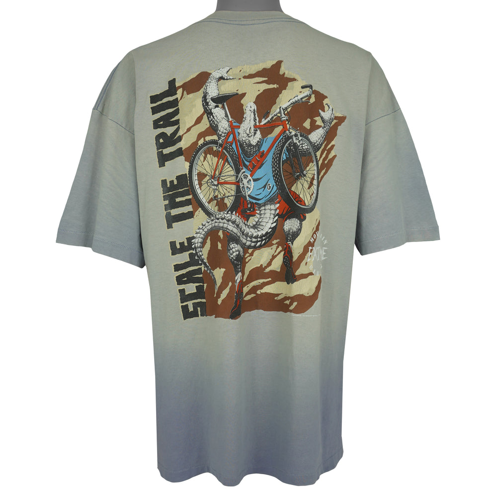 Vintage - Lifeforms Scale the Trail Alligator T-Shirt 1994 3X-Large Vintage Retro