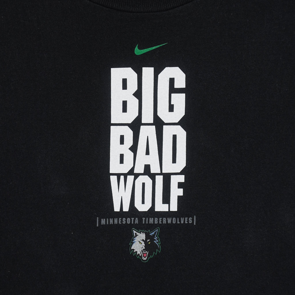 Nike (NBA) - Minnesota Timberwolves Kevin Garnett #21 T-Shirt 1990s Medium Vintage Retro Basketball