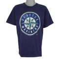 MLB (Pro Player) - Seattle Mariners Single Stitch T-Shirt 1995 Large Vintage Retro Baseball
