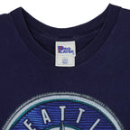 MLB (Pro Player) - Seattle Mariners Single Stitch T-Shirt 1995 Large Vintage Retro Baseball