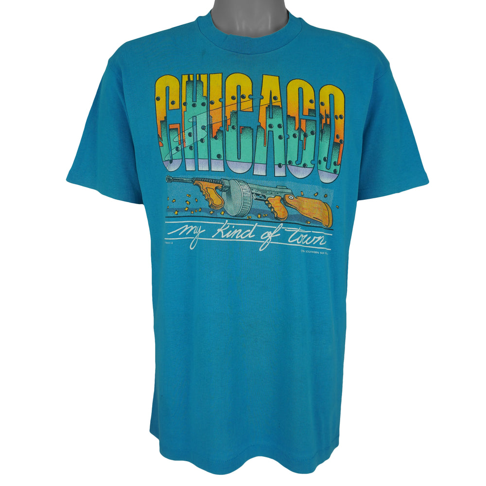 Vintage (Hanes) - Chicago My Kind of Town T-Shirt 1986 Large Vintage Retro