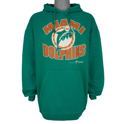 NFL (The Game) - Miami Dolphins Hooded Sweatshirt 1994 X-Large