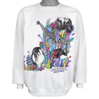 Vintage (Hanes) - Wildlife San Diego Zoo Crew Neck Sweatshirt 1990s XX-Large