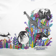 Vintage (Hanes) - Wildlife San Diego Zoo Crew Neck Sweatshirt 1990s XX-Large