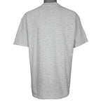 Adidas - Grey Big Logo T-Shirt 1990s X-Large Vintage Retro