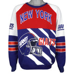 NFL (Garan Inc.) - New York Giants Crew Neck Sweatshirt 1980s X-Large Vintage Retro Football