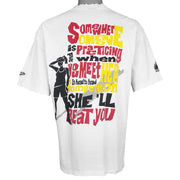 Reebok - Above The Rim Basketball T-Shirt 1990s Medium Vintage Retro