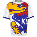 NCAA (The Game) - Kansas Jayhawks Big Logo T-Shirt 1990s X-Large Vintage Retro