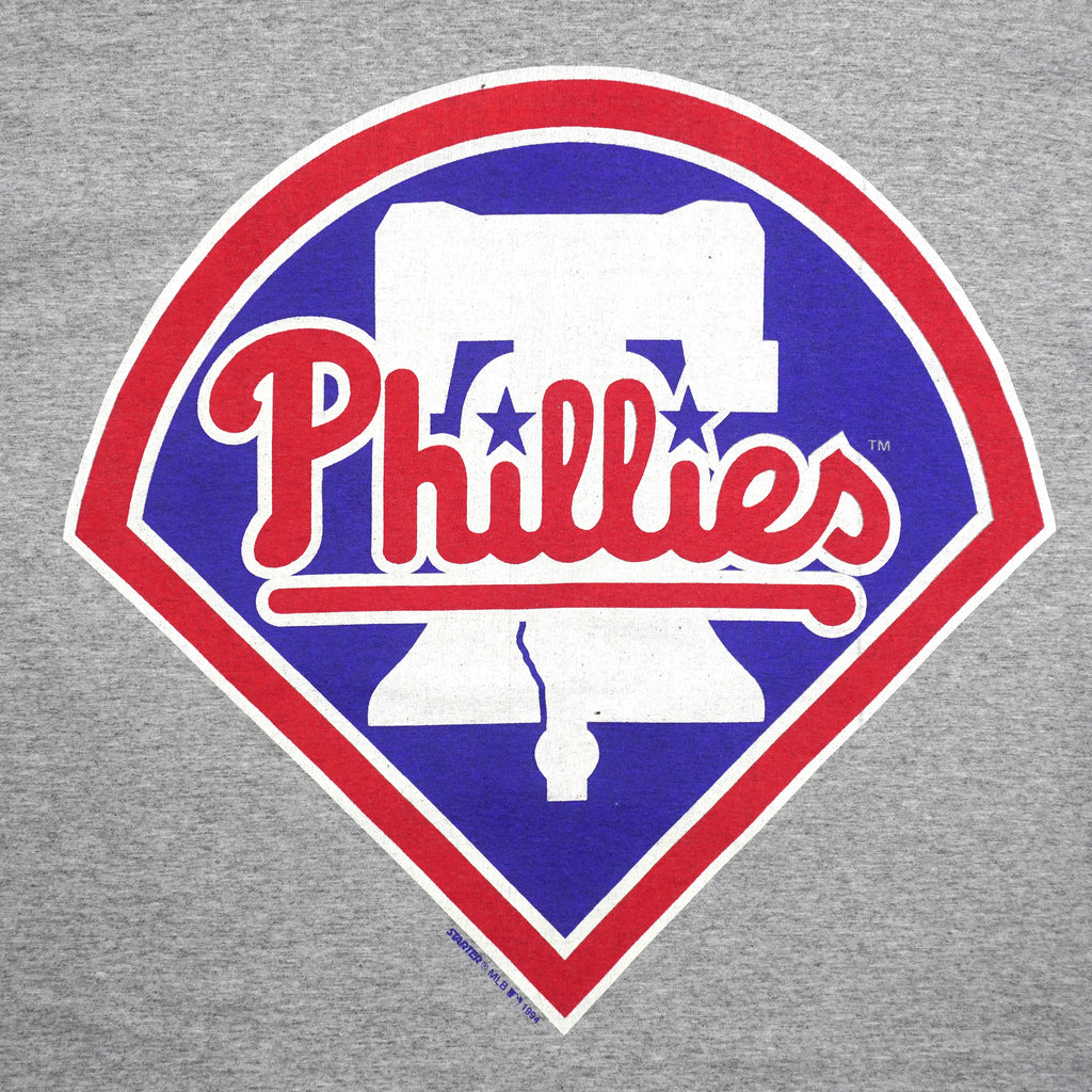 Starter (MLB) - Philadelphia Phillies Big Logo T-Shirt 1994 X-Large Vintage Retro Baseball