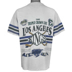 NHL - Los Angeles Kings Triple Crown Line T-Shirt 1990s Large Vintage Retro Hockey