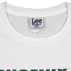 NHL (Lee Sport) - Phoenix Coyotes Hockey Spell-Out T-Shirt 1990s X-Large Vintage Retro Hockey
