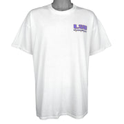 NCAA (Delta) - LSU Fighting Tigers T-Shirt 1990s X-Large Vintage Retro