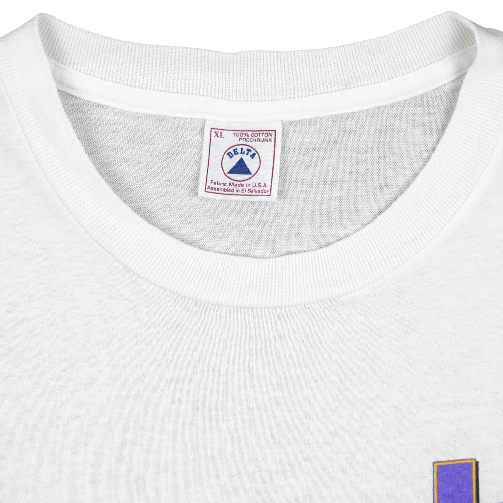 NCAA (Delta) - LSU Fighting Tigers T-Shirt 1990s X-Large Vintage Retro