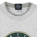 NBA (Signal) - Seattle Supersonics Roll Up Sleeves T-Shirt 1990s X-Large