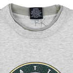 NBA (Signal) - Seattle Supersonics Roll Up Sleeves T-Shirt 1990s X-Large