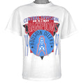 Vintage NFL (Tournament) - Houston Oilers AFC Central Division Champions T-Shirt 1991 Medium in white