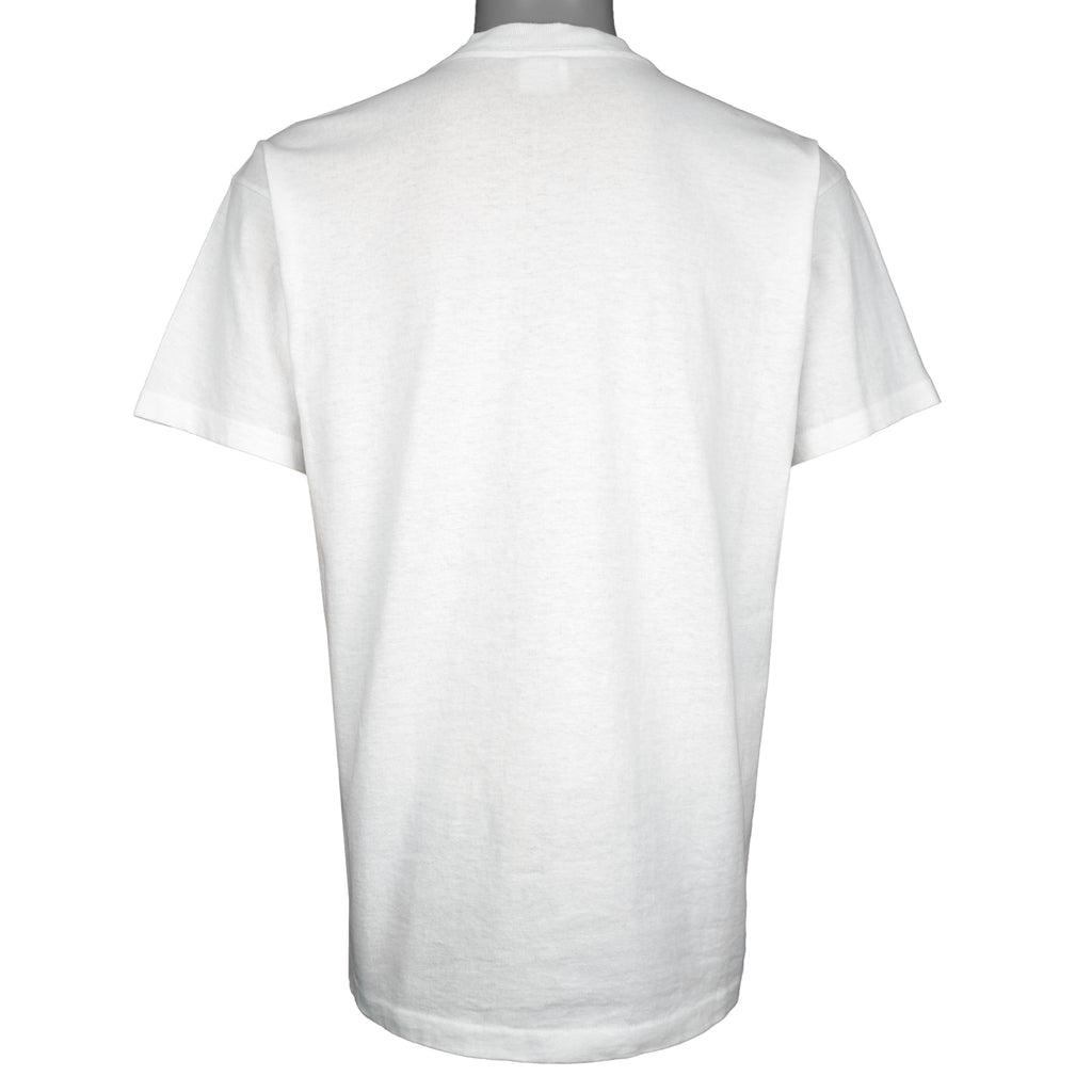 NBA (Super Shirt) - Miami Heat Autographed T-Shirt 1990s Large Vintage Retro Basketball