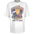 NFL (Pro Player) - Denver Broncos VS Atlanta Falcons Matchups T-Shirt 1999 XX-Large Vintage Retro Football
