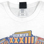 NFL (Pro Player) - Denver Broncos VS Atlanta Falcons Matchups T-Shirt 1999 XX-Large Vintage Retro Football