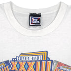 NFL (Pro Player) - Denver Broncos VS Atlanta Falcons Matchups T-Shirt 1999 XX-Large Vintage Retro Football