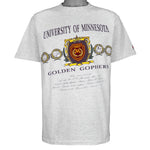 NCAA (Nutmeg) - University Of Minnesota Golden Gophers T-Shirt 1990s Large