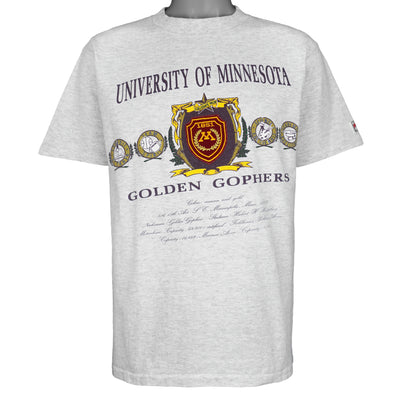 NCAA (Nutmeg) - University Of Minnesota Golden Gophers T-Shirt 1990s Large