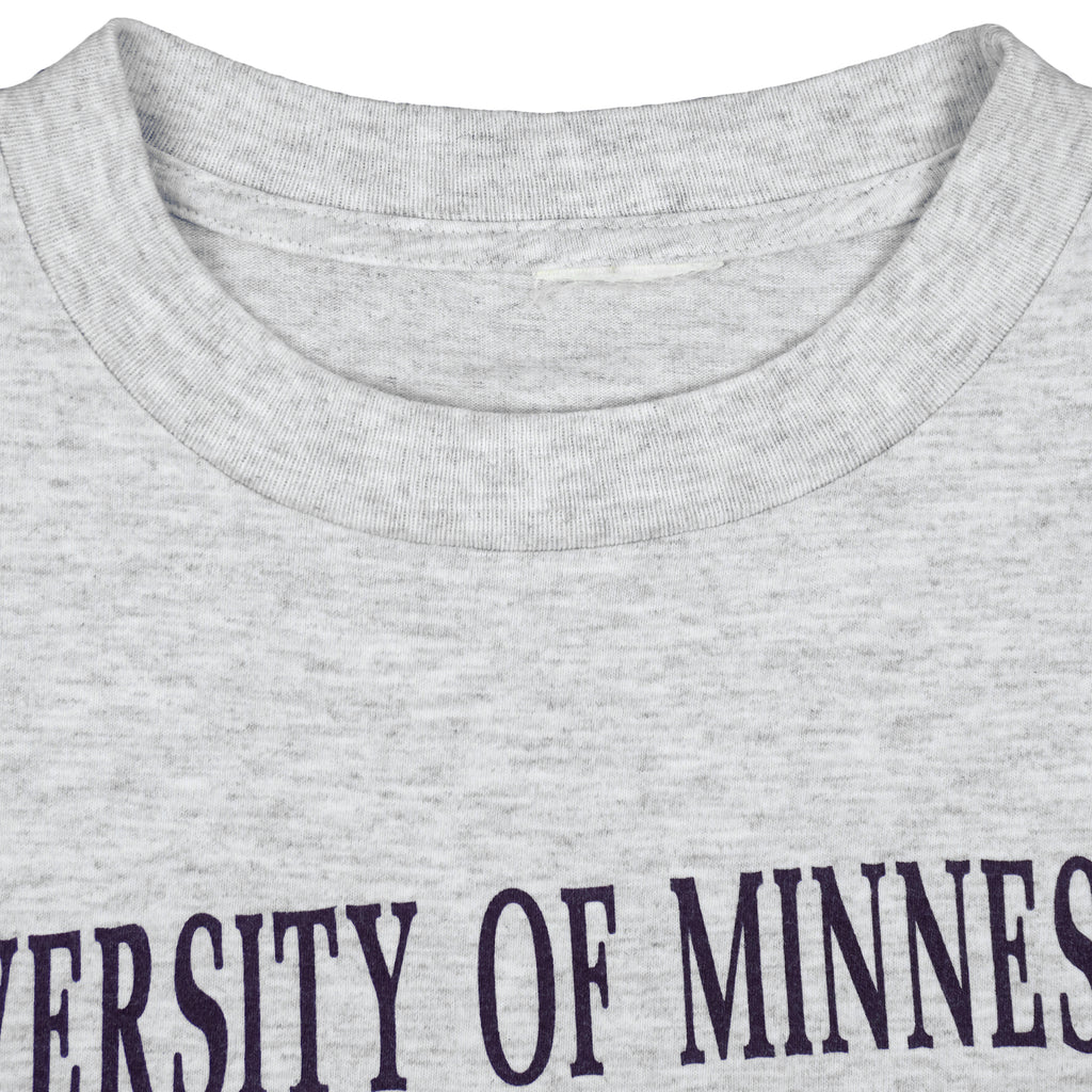 NCAA (Nutmeg) - University Of Minnesota Golden Gophers T-Shirt 1990s Large Vintage Retro