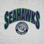 NFL (Hanes) - Seattle Seahawks Big Spell-Out T-Shirt 1997 XX-Large Vintage Retro Football