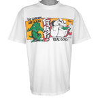 NCAA (Soffe's Choice) - The Gators Are Good T-Shirt 1990s Large Vintage Retro