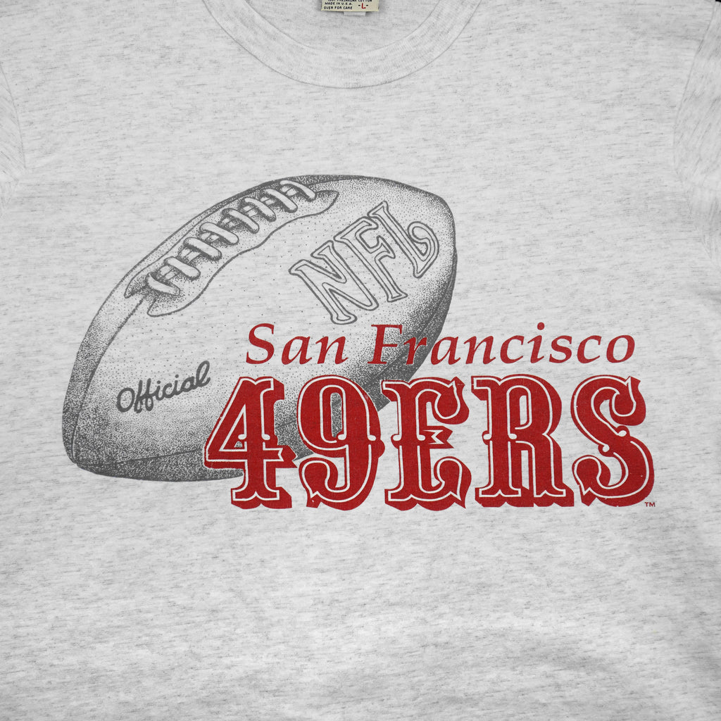 NFL (Team Rated) - San Francisco 49ers Football T-Shirt 1990s Large Vintage Retro Football