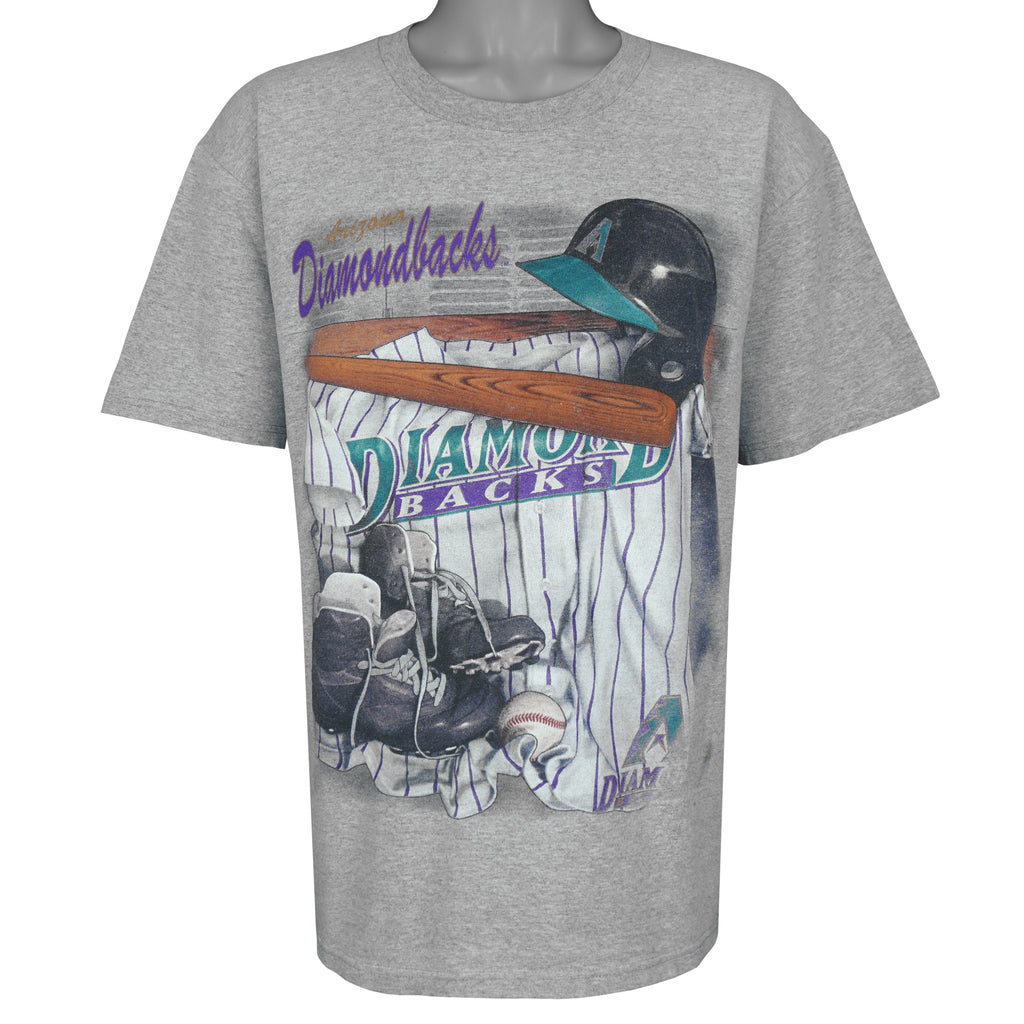 MLB (Lee) - Arizona Diamondbacks Locker Room T-Shirt 1990s Large Vintage Retro Baseball