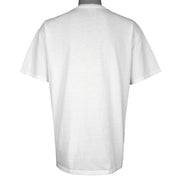 MLB (Jerzees) - Seattle Mariners Front Pages T-Shirt 1995 X-Large Vintage Retro Baseball