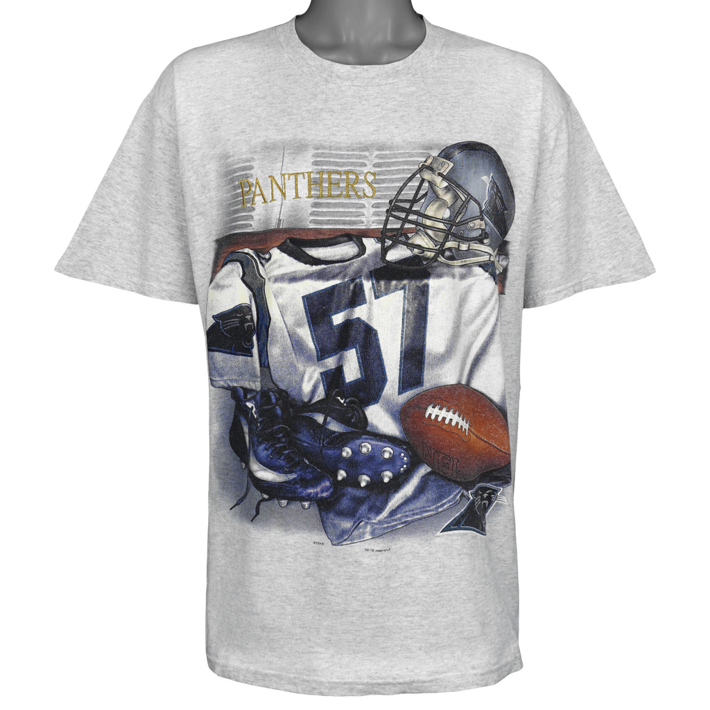 NFL (CSA) - Carolina Panthers Locker Room T-Shirt 1998 Large Vintage Retro Football