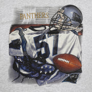 NFL (CSA) - Carolina Panthers Locker Room T-Shirt 1998 Large Vintage Retro Football