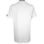 MLB (Nutmeg) - Pittsburgh Pirates National League East Spell-Out T-Shirt 1992 X-Large Vintage Retro Baseball