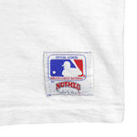 MLB (Nutmeg) - Pittsburgh Pirates National League East Spell-Out T-Shirt 1992 X-Large Vintage Retro Baseball