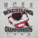 NCAA - Division Wrestling Championships T-Shirt 1995 Large Vintage Retro