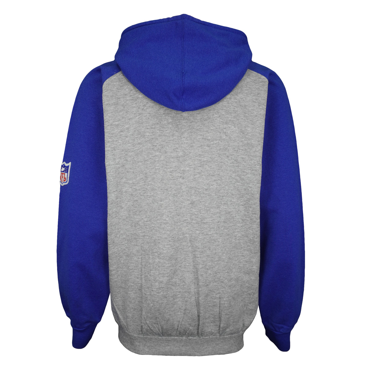 Vintage NFL - New York Giants Hooded Sweatshirt 1980s Large in blue and gray