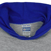 Vintage NFL - New York Giants Hooded Sweatshirt 1980s Large in blue and gray