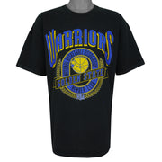 NBA (Nutmeg) - Golden State Warriors Member Club T-Shirt 1990s X-Large Vintage Retro Basketball