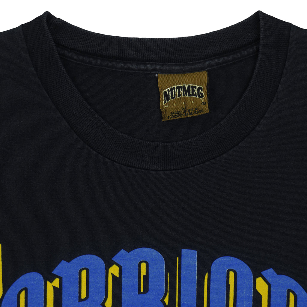 NBA (Nutmeg) - Golden State Warriors Member Club T-Shirt 1990s X-Large Vintage Retro Basketball