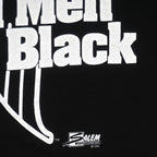 NFL (Salem) - Atlanta Falcons Real Men Wear Black T-Shirt 1990 Large Vintage Retro Football