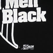 NFL (Salem) - Atlanta Falcons Real Men Wear Black T-Shirt 1990 Large Vintage Retro Football