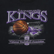 NBA (CSA) - Sacramento Kings Basketball T-Shirt 1990s Large Vintage Retro Basketball