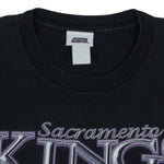 NBA (CSA) - Sacramento Kings Basketball T-Shirt 1990s Large Vintage Retro Basketball