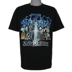 NHL (Lee Sport) - Tampa Bay Lightning Silver Season T-Shirt 2004 Large