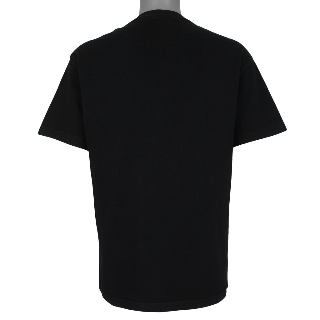 NHL (Lee Sport) - Tampa Bay Lightning Silver Season T-Shirt 2004 Large Vintage Retro Hockey